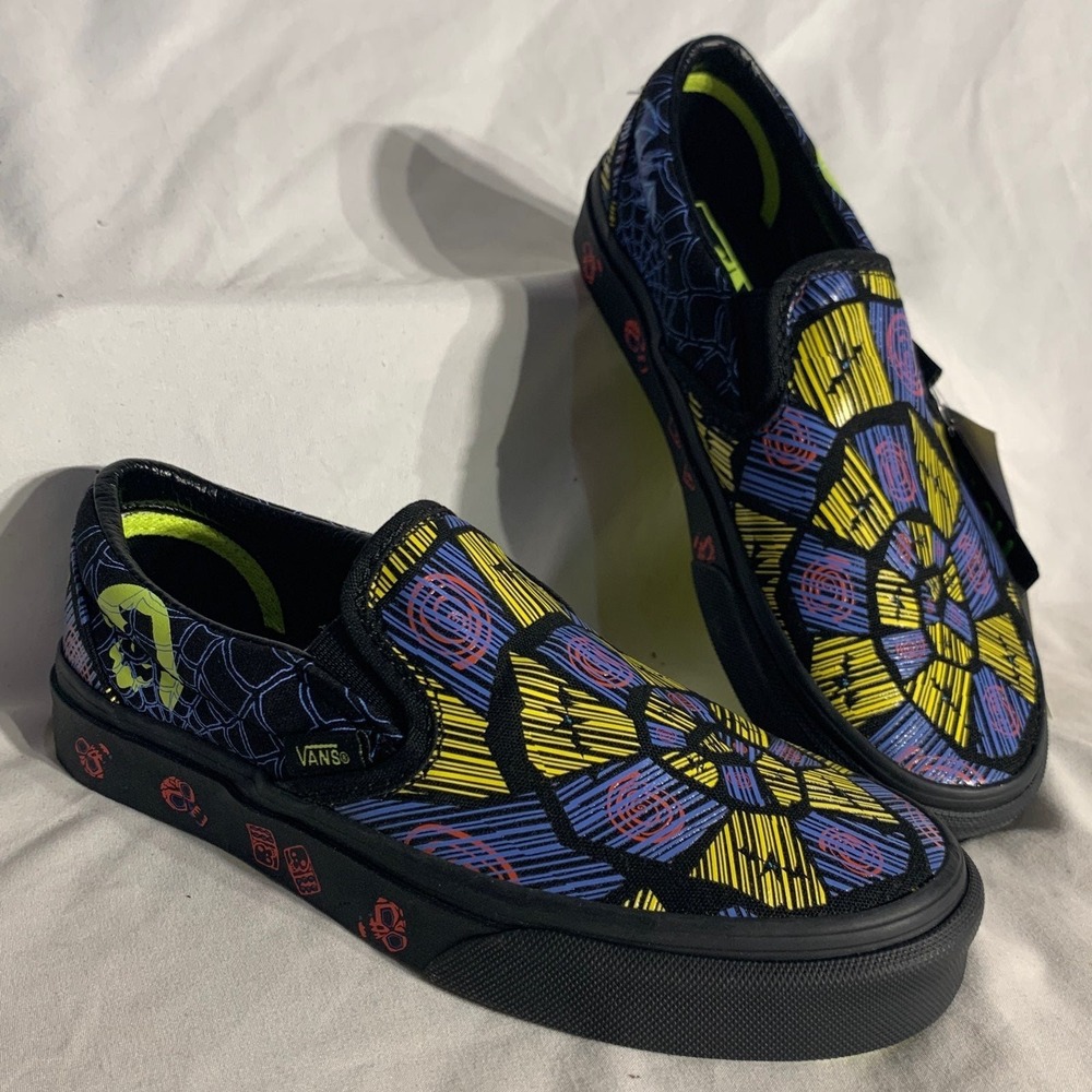 Vans Disney Nightmare Before Christmas Glow in Dark Oogie Boogie New Womans 5